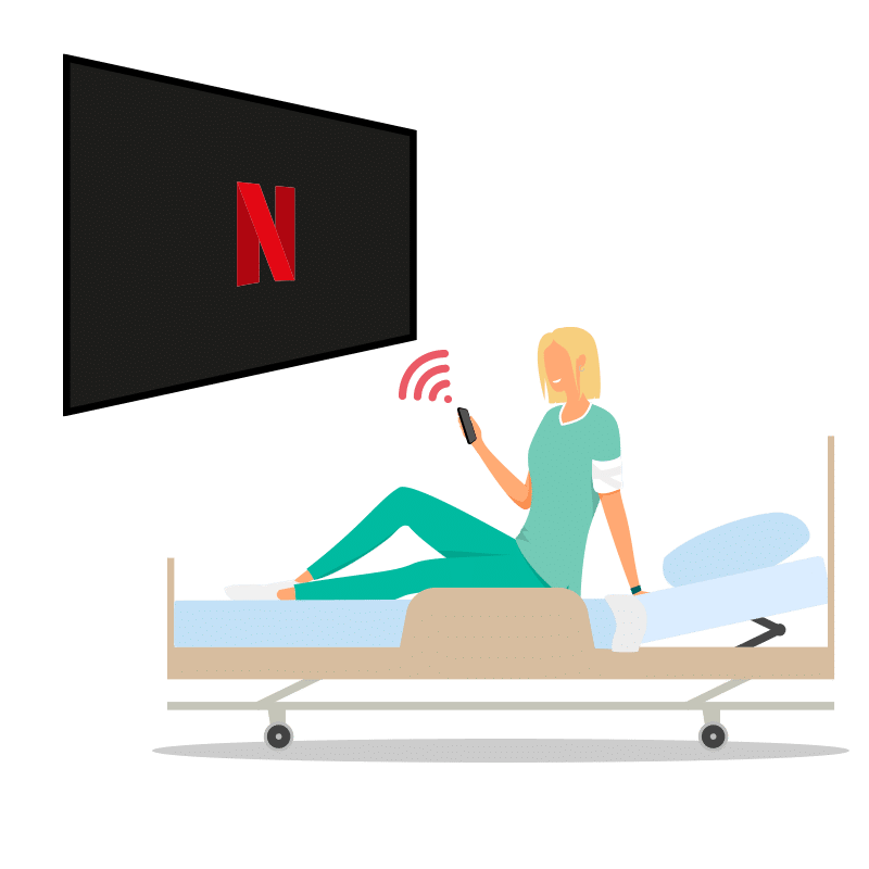 chromecast sécurisé pour les hôpital