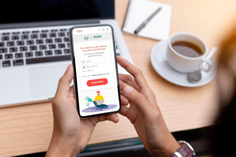 wifi pour résidences étudiantes avec portail personnalisé