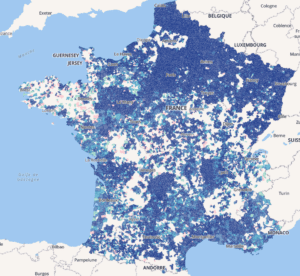 carte fibre arcep